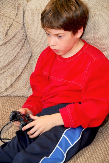 Boy video game